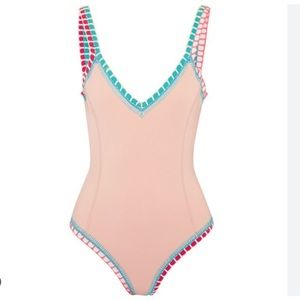 NWOT KIINI Luna Scoop Back Maillot One Piece Bathing Suit